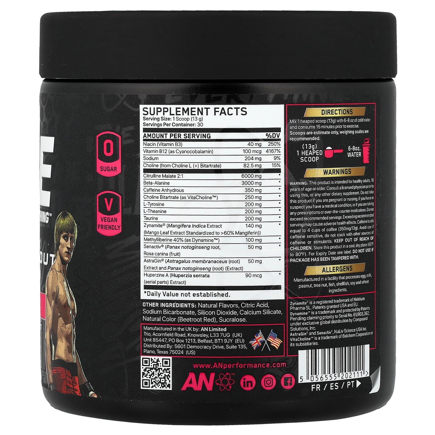 ABE, Ultimate Pre-Workout, Baddy Berry, 13.75 oz (390 g)