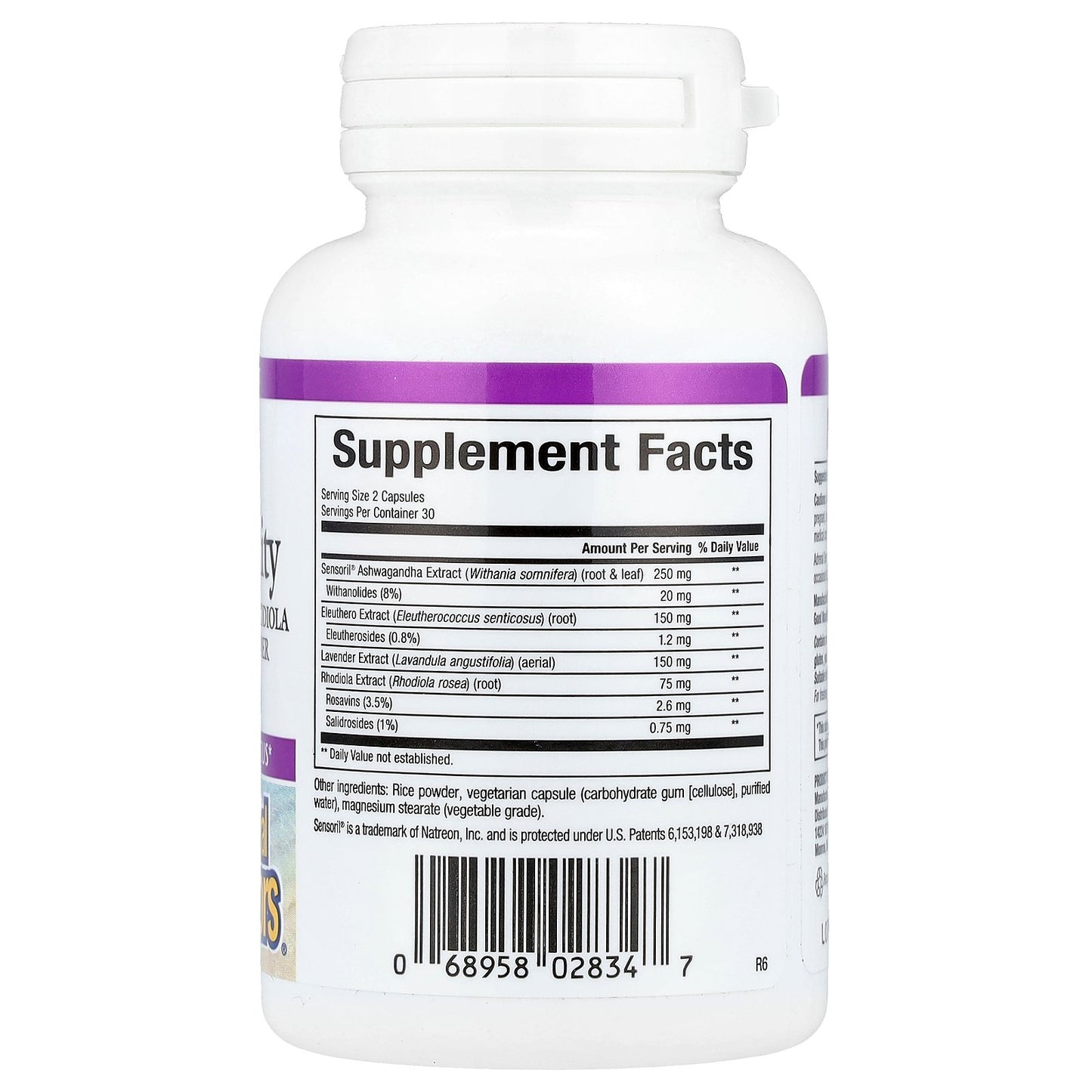 Natural Factors, Stress-Relax®, Adrenal Serenity, 60 Vegetarian Capsules