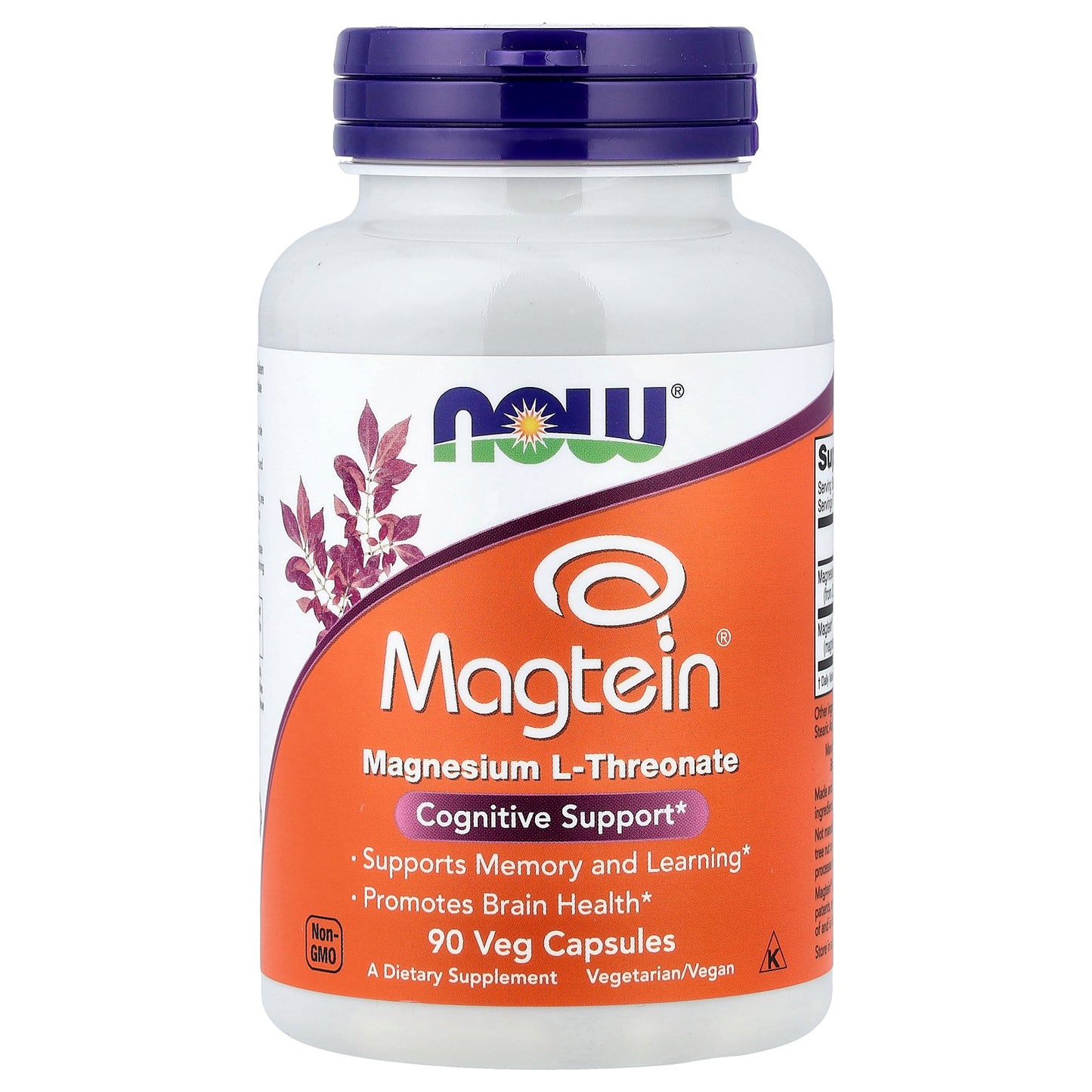 NOW Foods, Magtein®, 90 Veg Capsules