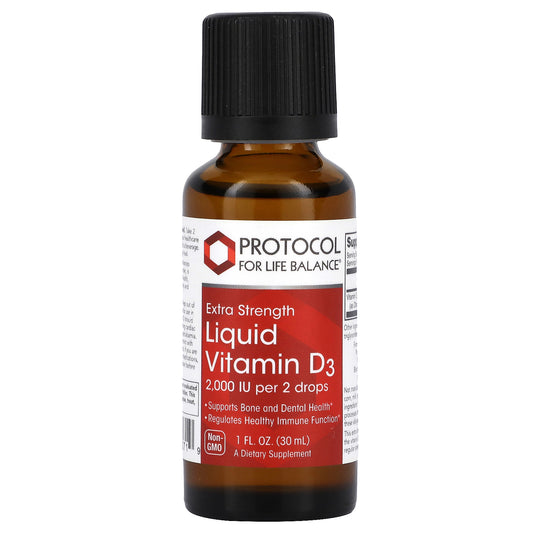 Protocol for Life Balance, Liquid Vitamin D3, 1 fl oz (30 ml)