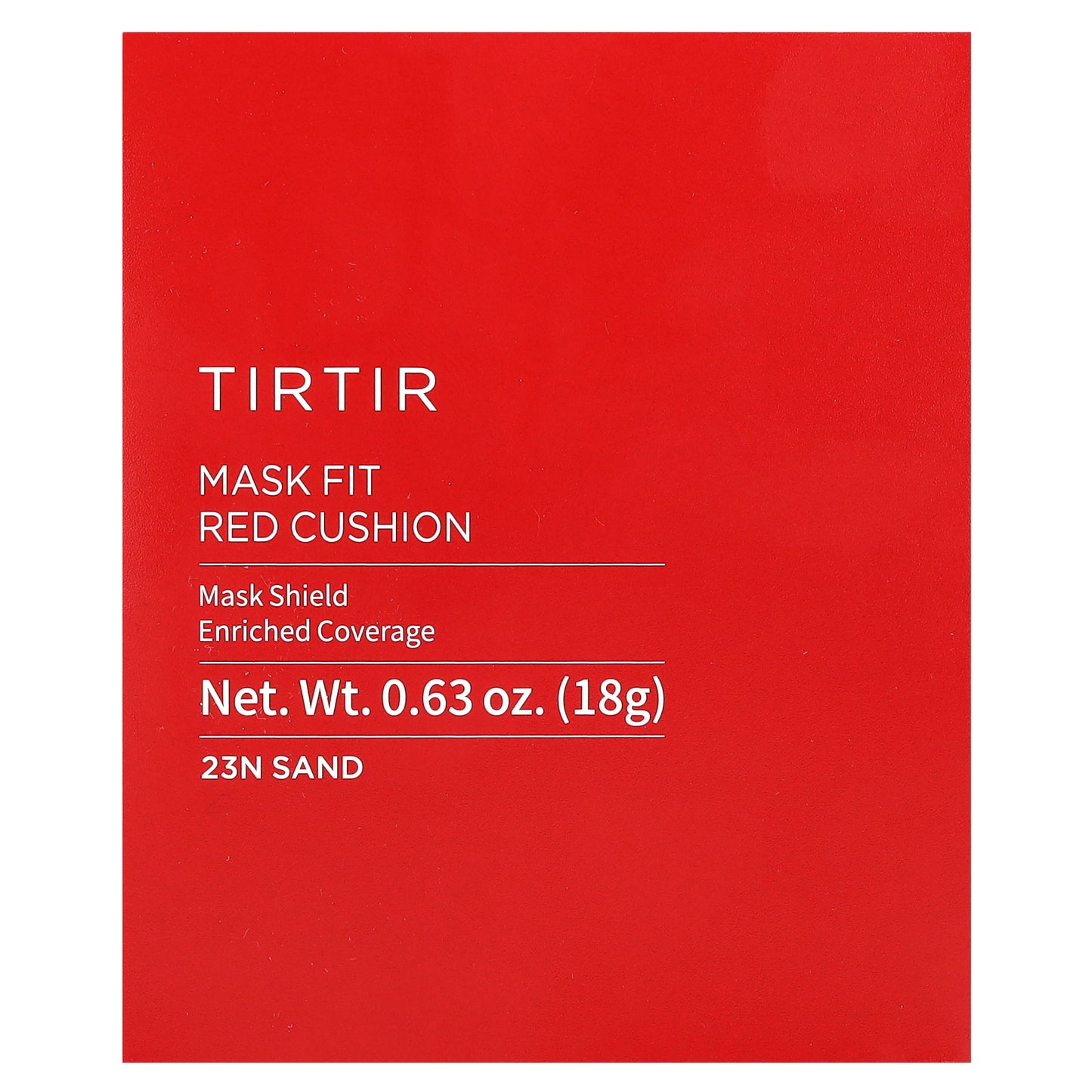 TIRTIR, Mask Fit Red Cushion, 23N Sand, 0.63 oz (18 g)