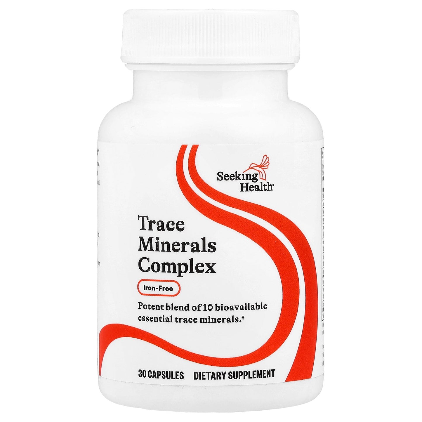Seeking Health, Trace Minerals Complex, Iron-Free, 30 Capsules