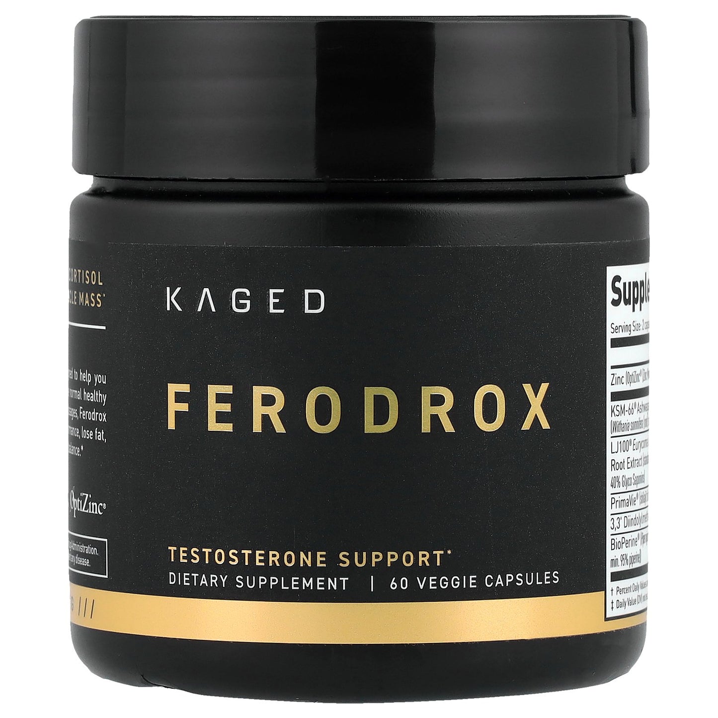 Kaged, Ferodrox, 60 Veggie Capsules