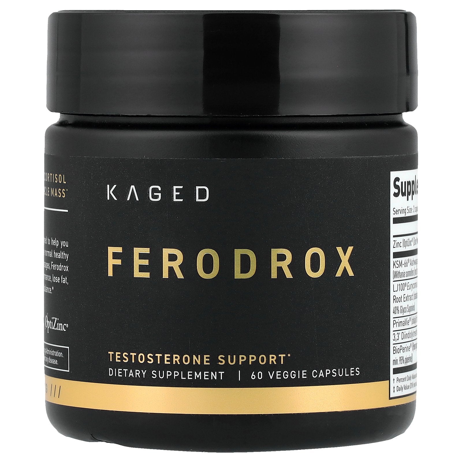 Kaged, Ferodrox, 60 Veggie Capsules
