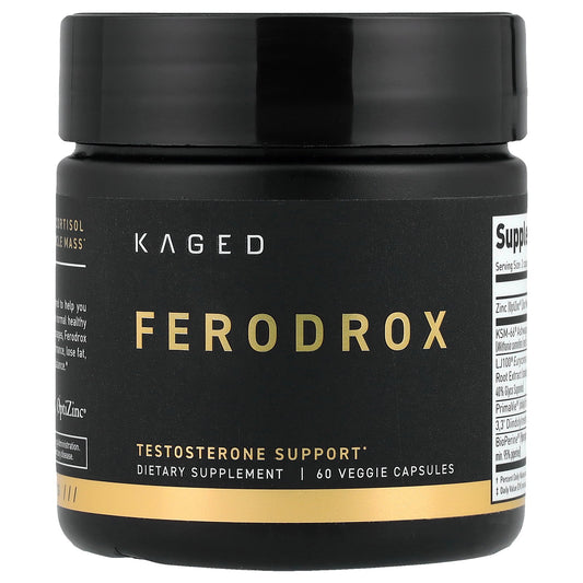 Kaged, Ferodrox, 60 Veggie Capsules