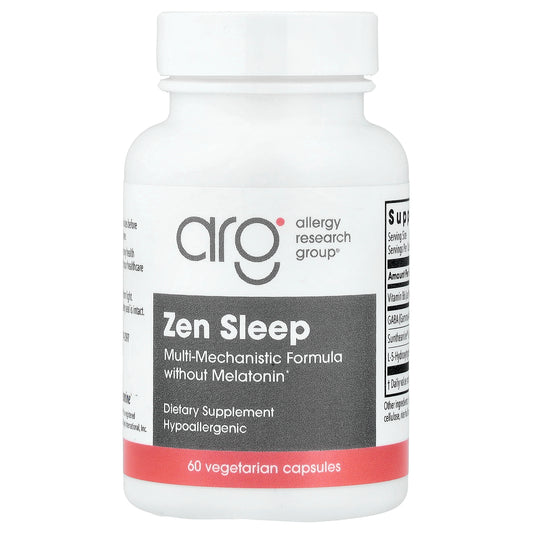 Allergy Research Group, Zen Sleep, 60 Vegetarian Capsules