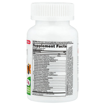 Probulin, For Kids, My Little Bugs™, Total Care Probiotic + Prebiotic & Postbiotic, Watermelon, 30 Chewable Tablets