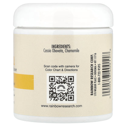 Rainbow Research, Henna, Hair Color and Conditioner, Blonde, 4 oz (113 g)