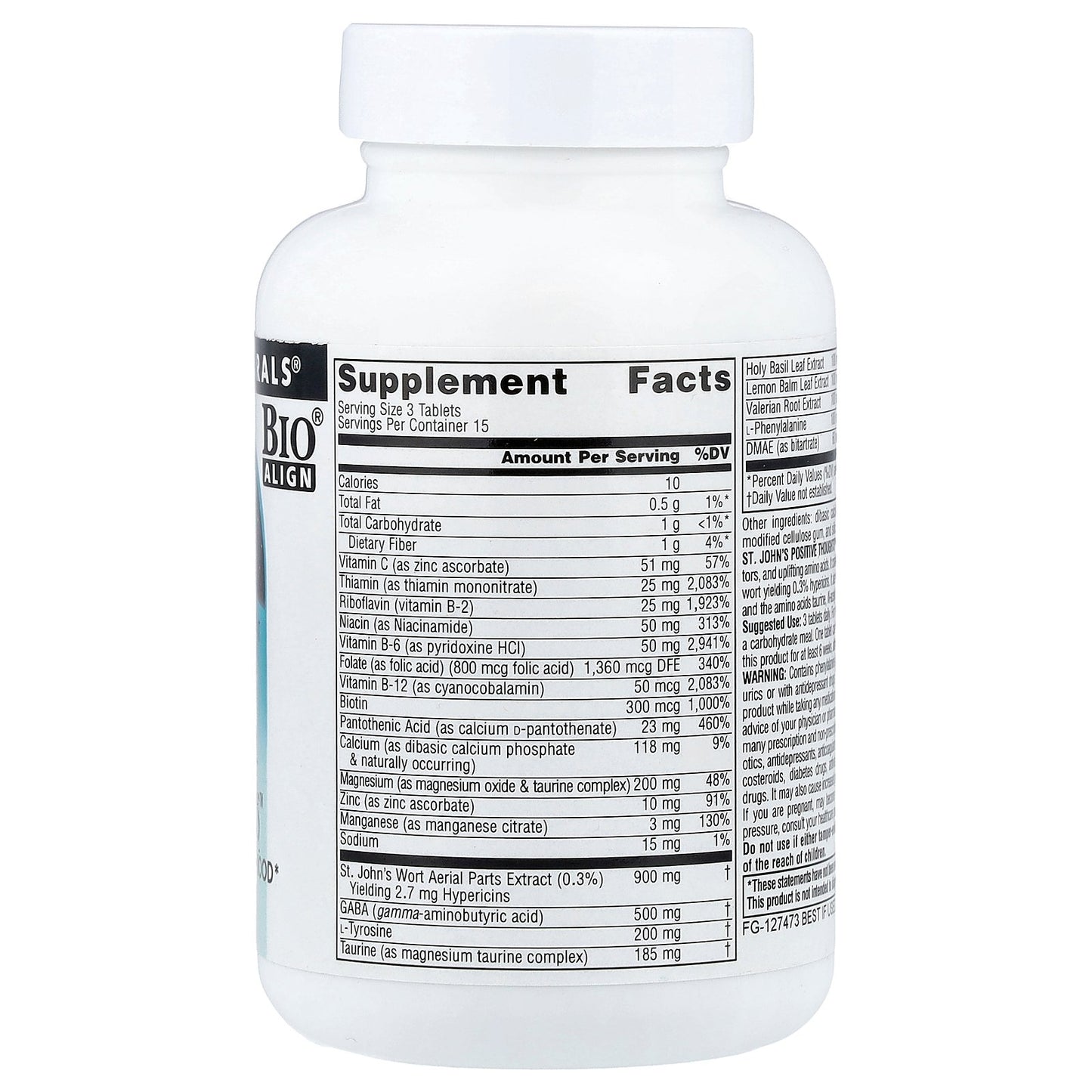 Source Naturals, St. John's Positive Thoughts™, 45 Tablets