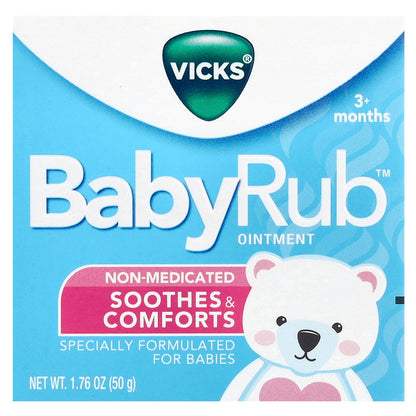 Vicks, Baby Rub™ Ointment, 3+ Months , 1.76 oz (50 g)