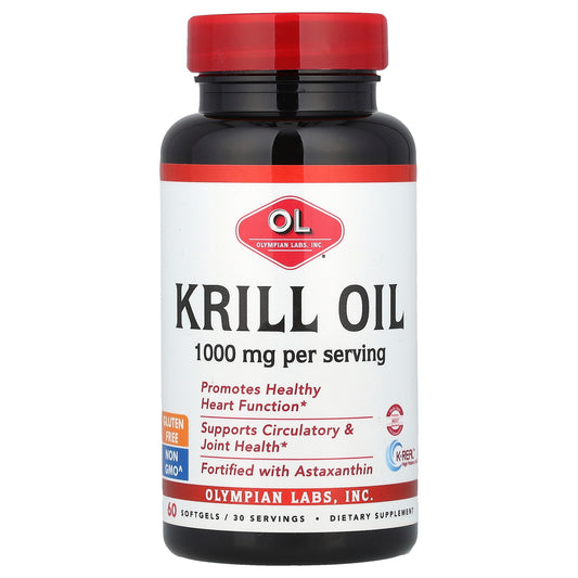 Olympian Labs, Krill Oil, 60 Softgels