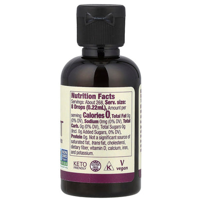 NOW Foods, Real Food, Organic Monk Fruit, Liquid Sweetener, 2 fl oz (59 ml)