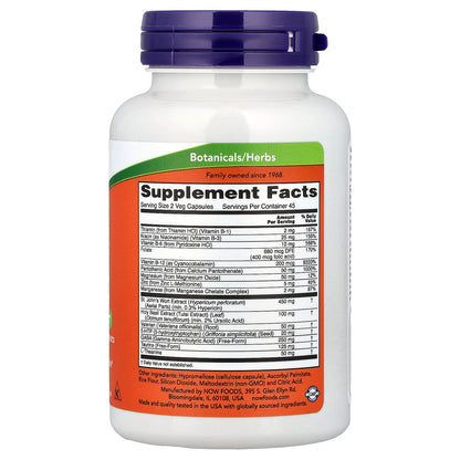NOW Foods, Mood Support with St. John's Wort, 90 Veg Capsules