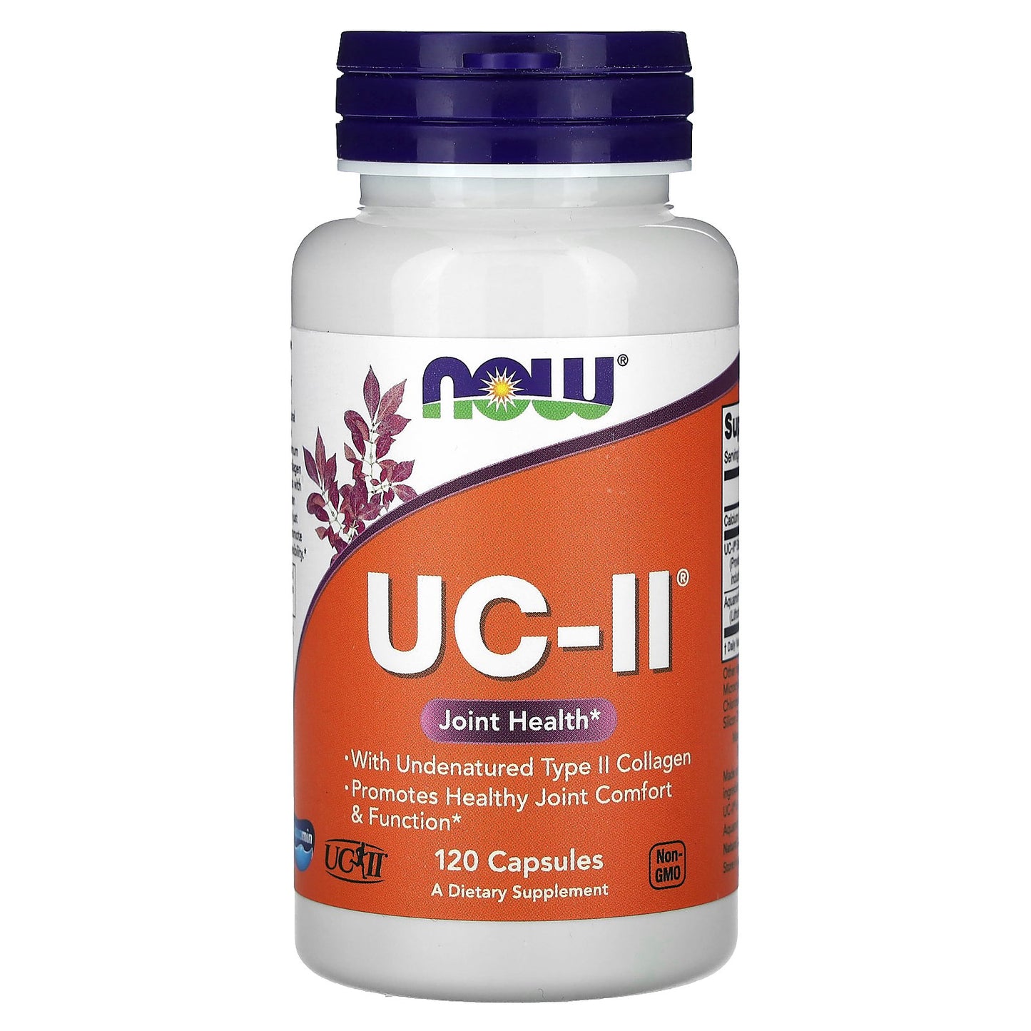 NOW Foods, UC-II® Joint Health with Undenatured Type II Collagen, 120 Capsules