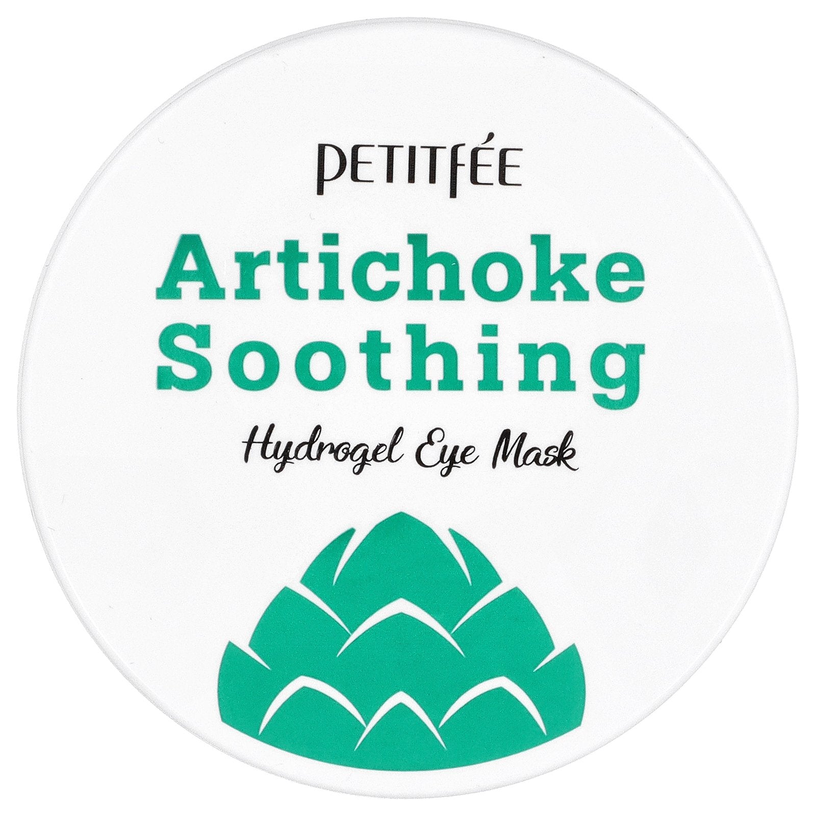 Petitfee, Artichoke Soothing, Hydrogel Eye Mask, 60 Patches, 2.96 oz (84 g)