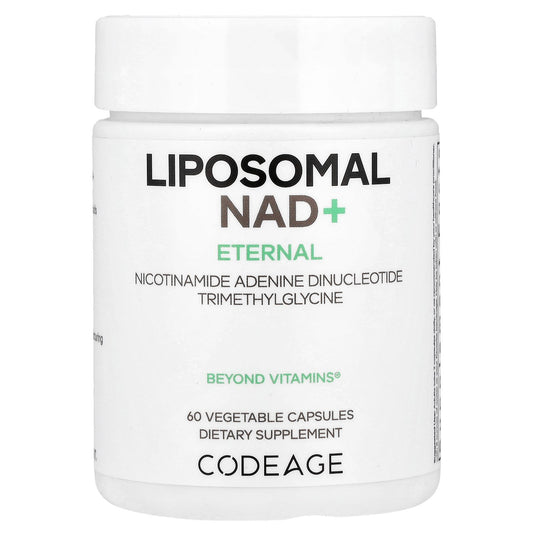 Codeage, Eternal, Liposomal NAD+, 60 Vegetable Capsules