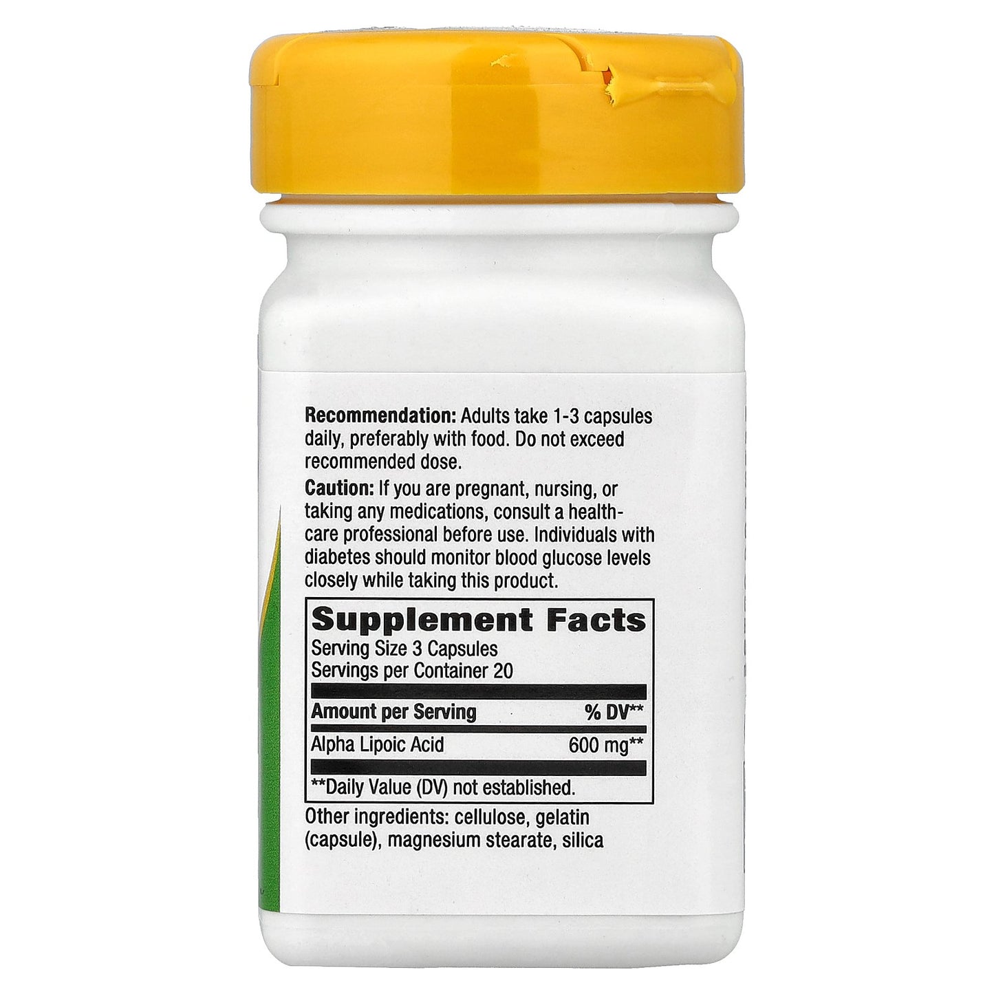 Nature's Way, Alpha Lipoic Acid, 60 Capsules (200 mg per Capsule)