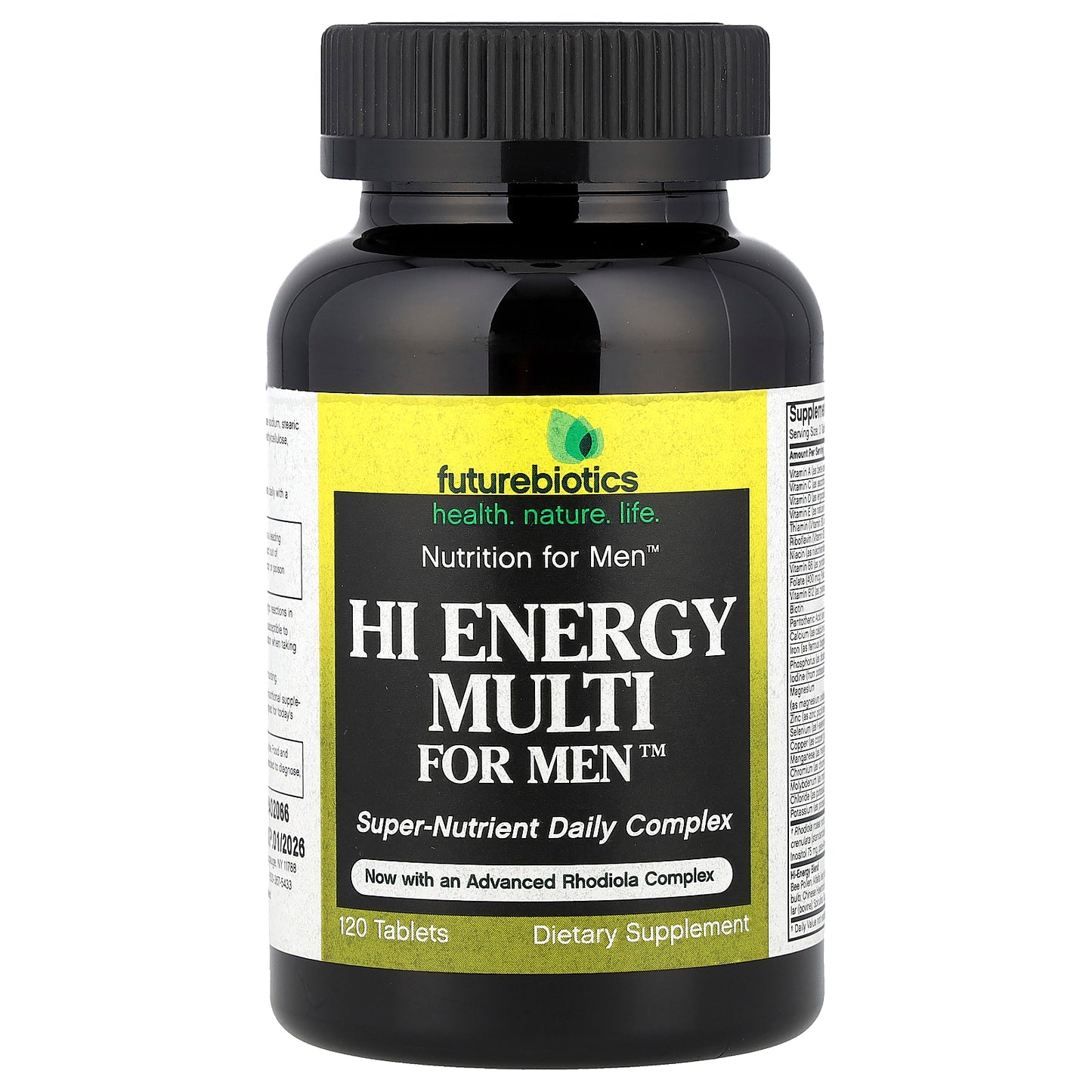 Futurebiotics, Hi Energy Multi, For Men™, 120 Tablets