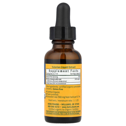 Herb Pharm, Valerian, 1 fl oz (30 ml)