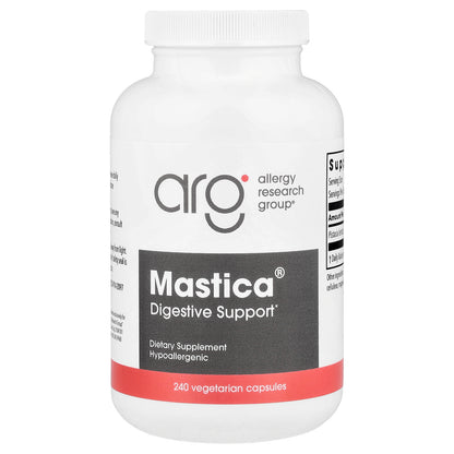 Allergy Research Group, Mastica®, Digestive Support, 240 Vegetarian Capsules (0.5 g per Capsule)