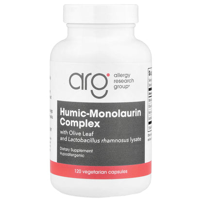 Allergy Research Group, Humic-Monolaurin Complex, 120 Vegetarian Capsules