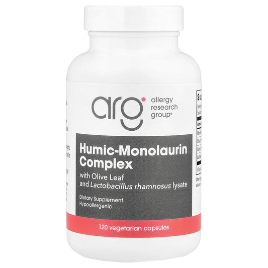 Allergy Research Group, Humic-Monolaurin Complex, 120 Vegetarian Capsules