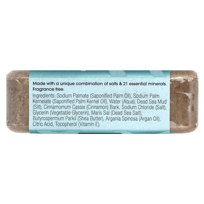 One with Nature, Dead Sea Mineral Bar Soap, Dead Sea Mud, Fragrance-Free, 7 oz (198 g)