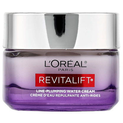 L'Oréal, Micro Hyaluronic Acid + Ceramides, Line-Plumping Water Cream, 1.7 oz (48 g)