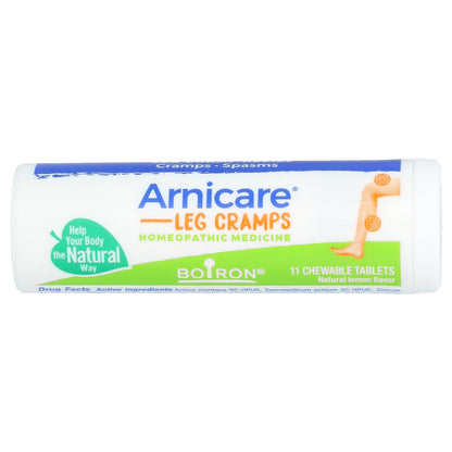 Boiron, Arnicare Leg Cramp Relief, Lemon, 3 Tubes, 11 Chewable Tablets Per Tube