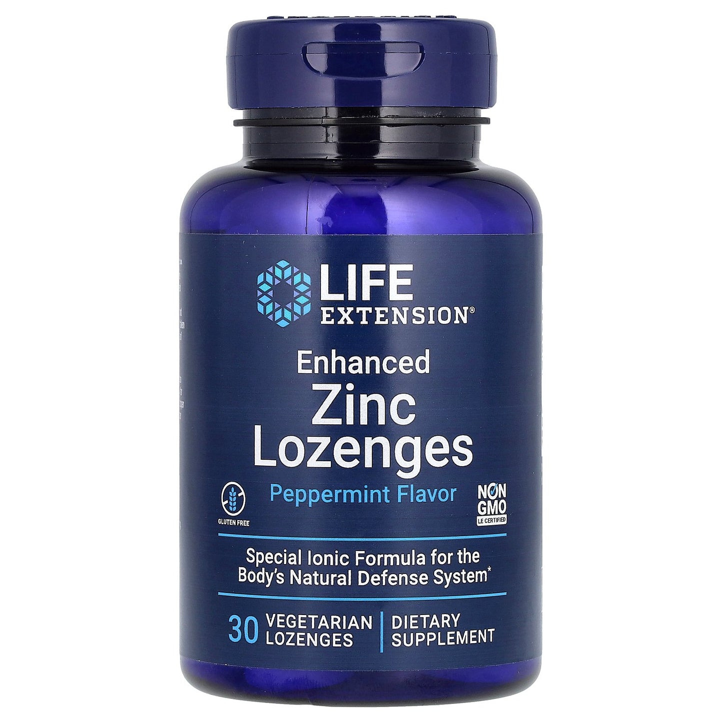 Life Extension, Enhanced Zinc Lozenges, Peppermint, 30 Vegetarian Lozenges (18.75 mg per Lozenge)