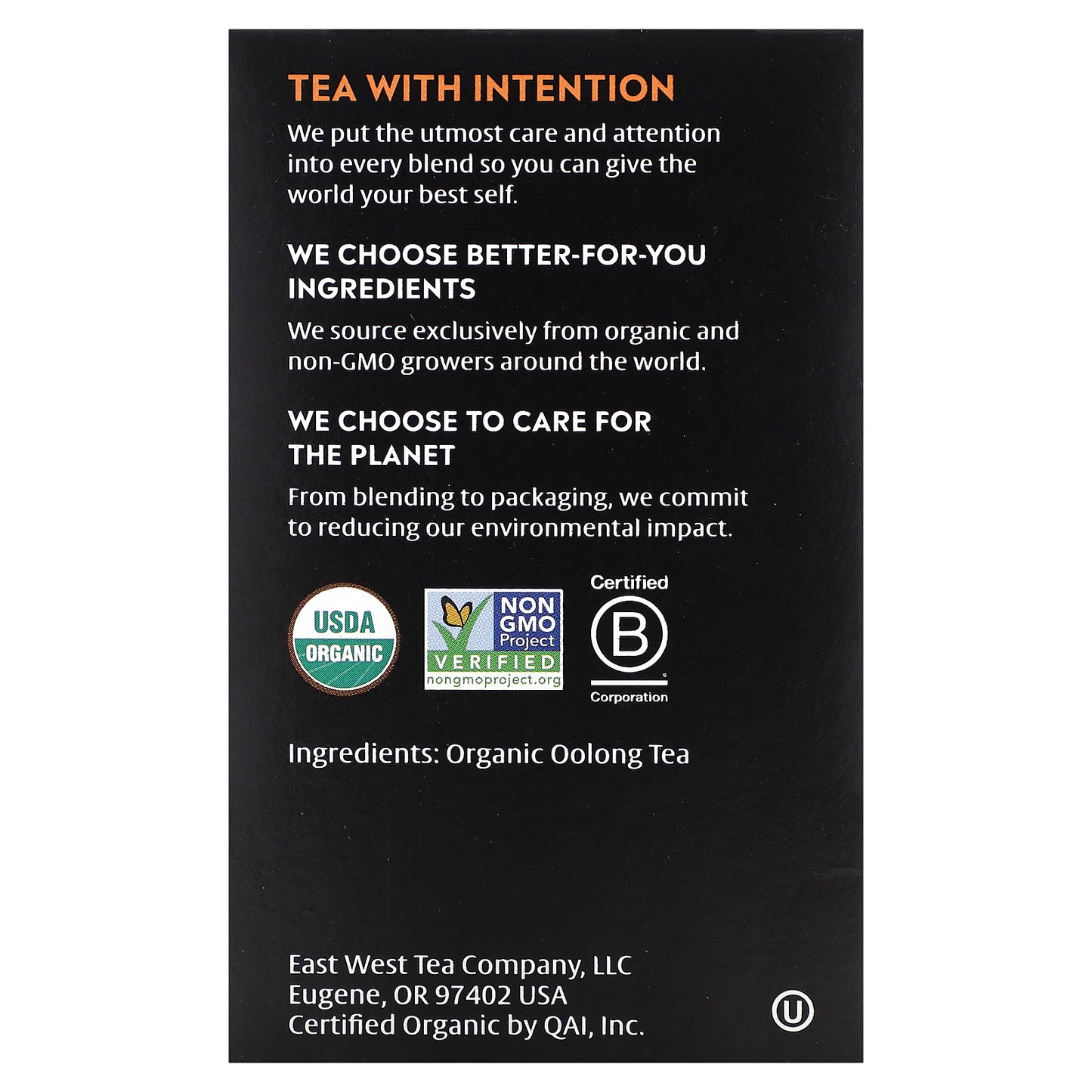 Choice Organic Teas, Oolong Tea, Oolong, 16 Tea Bags, 1.12 oz (32 g)