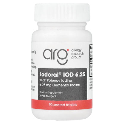 Optimox, Iodoral® IOD 6.25, 6.25 mg, 90 Scored Tablets