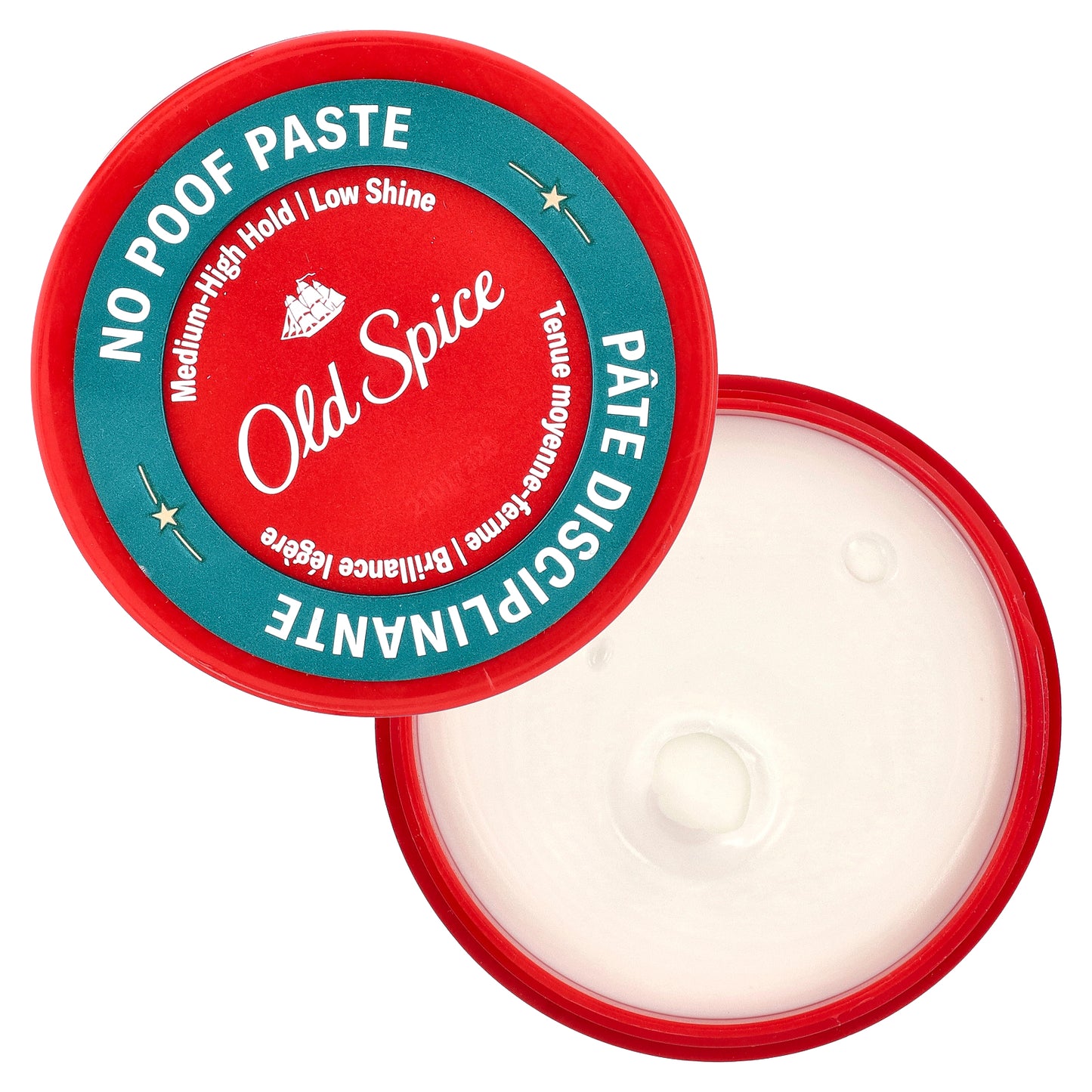 Old Spice, No Poof Paste, Medium-High Hold , 2.22 oz (63 g)