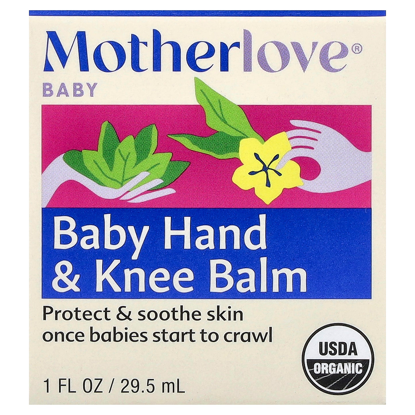 Motherlove, Baby, Hand & Knee Balm, 1 fl oz (29.5 ml)