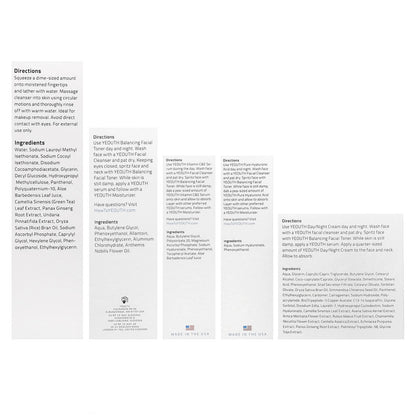 YEOUTH, Basic Skincare Essentials Set , 5 Piece Set