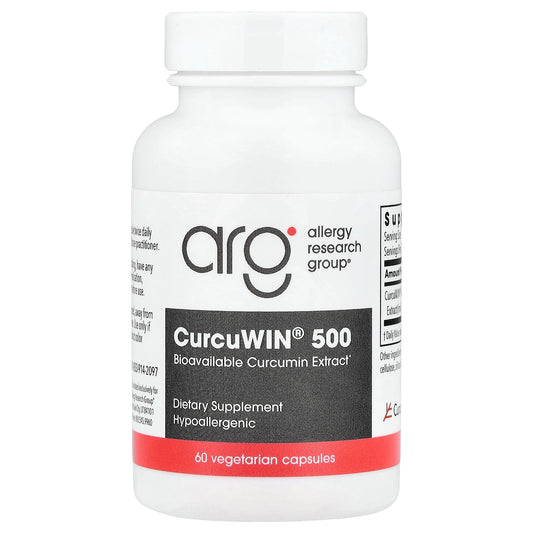 Allergy Research Group, CurcuWIN® 500, 60 Vegetarian Capsules (500 mg per Capsule)