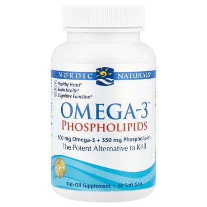 Nordic Naturals, Omega-3™ Phospholipids, 60 Soft Gels