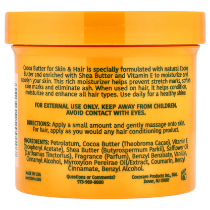 Cococare, Africare®, Cocoa Butter For Skin & Hair, 10.5 oz (297 g)
