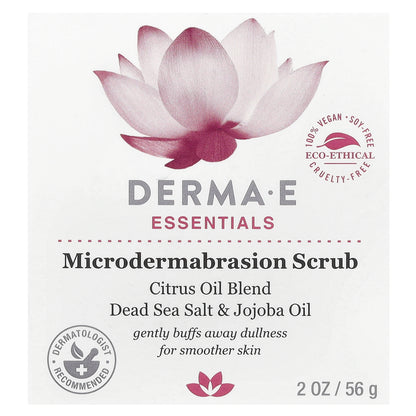 DERMA E, Microdermabrasion Scrub, 2 oz (56 g)
