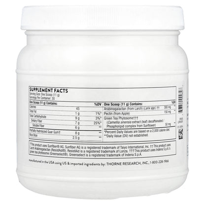 Thorne, FiberMend® Prebiotic, 11.6 oz (330 g)