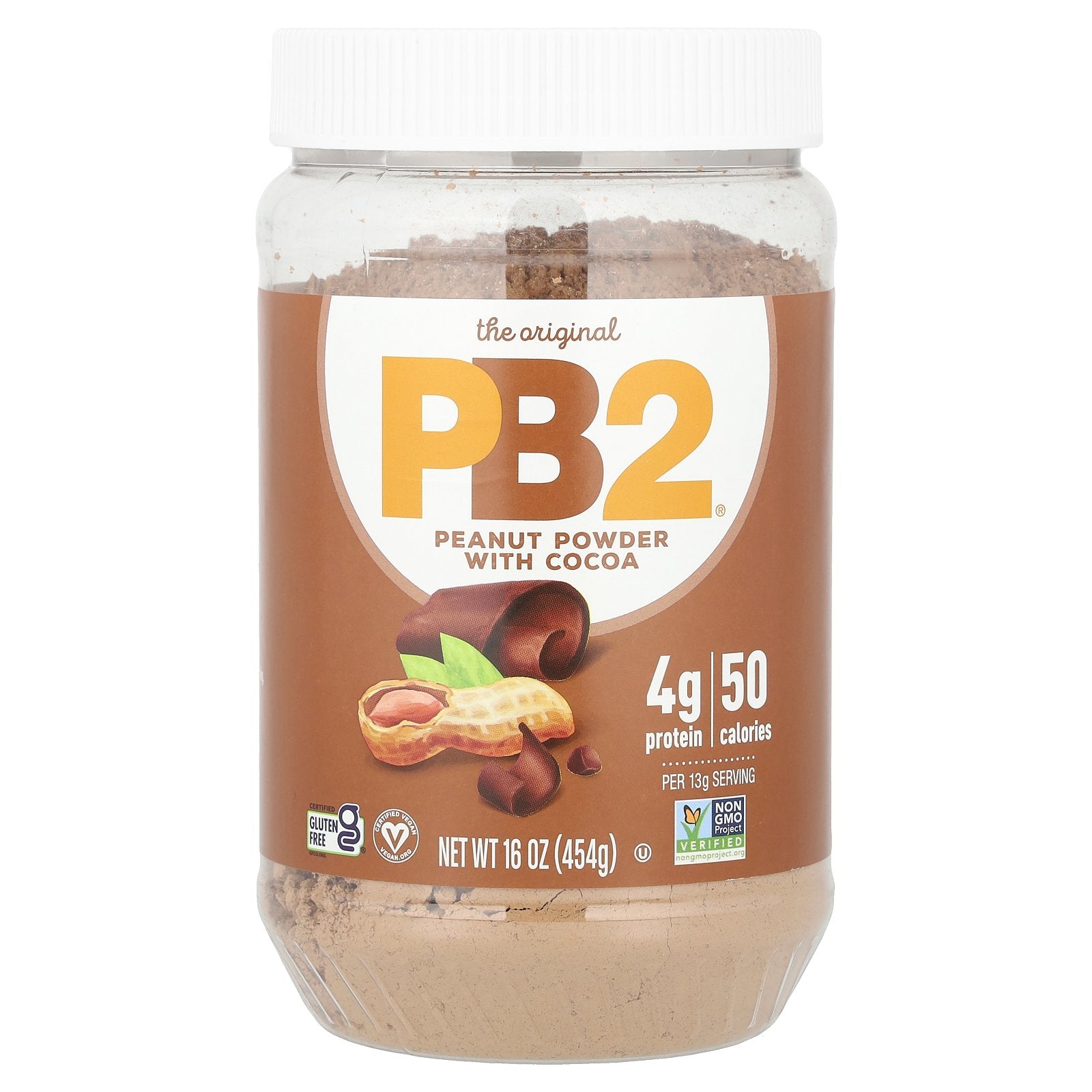 PB2 Foods, Peanut Butter Powder with Cocoa, 16 oz (454 g)