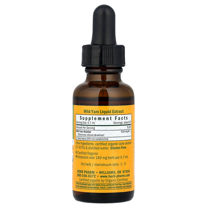 Herb Pharm, Wild Yam, 1 fl oz (30 ml)