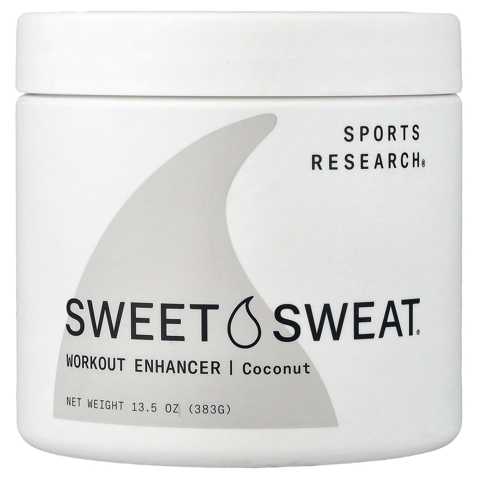 Sports Research, Sweet Sweat®, Workout Enhancer, Coconut, 13.5 oz (383 g)