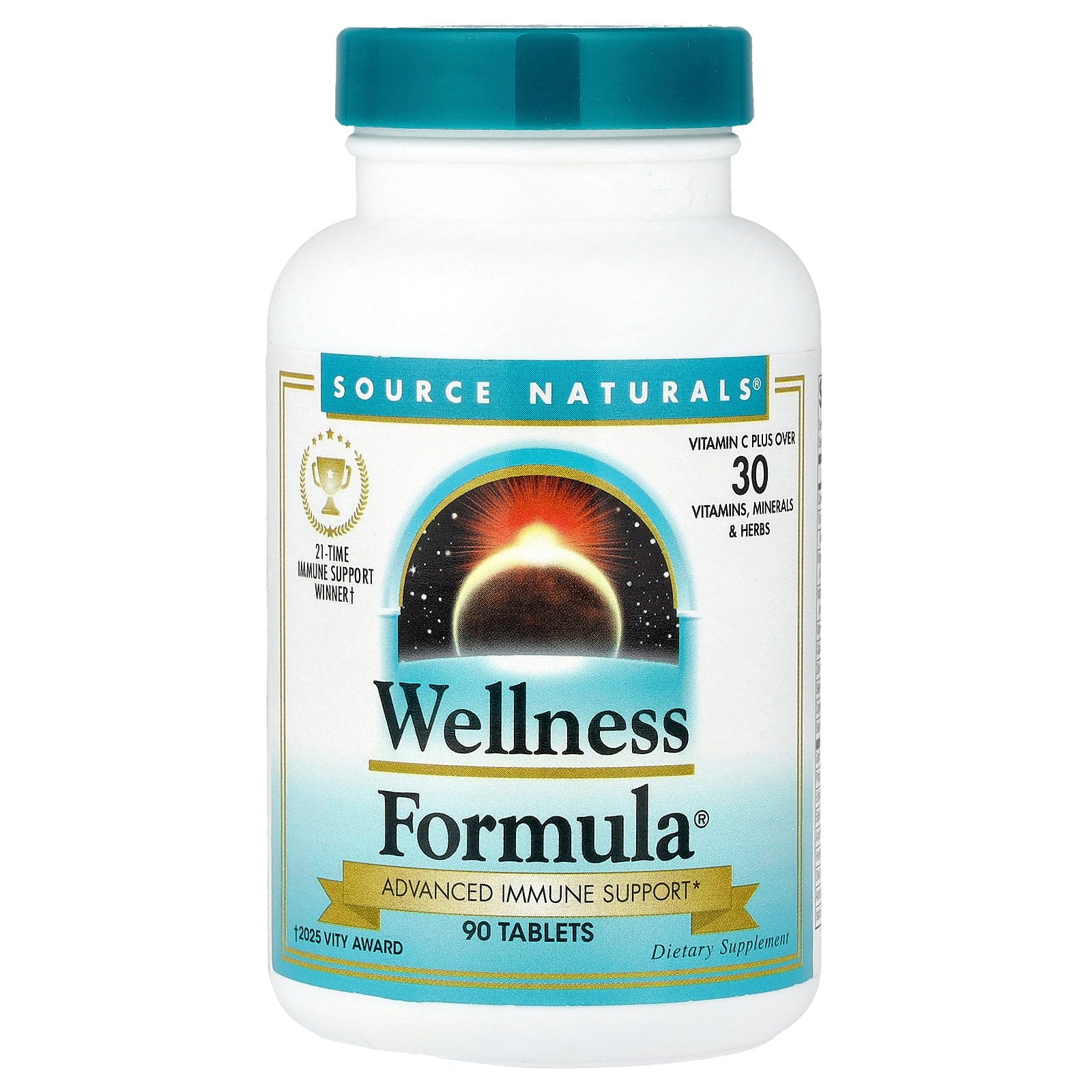 Source Naturals, Wellness Formula®, Advanced Immune Support, 90 Tablets