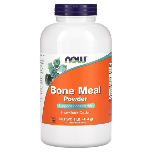 NOW Foods, Bone Meal Powder, 1 lb (454 g)