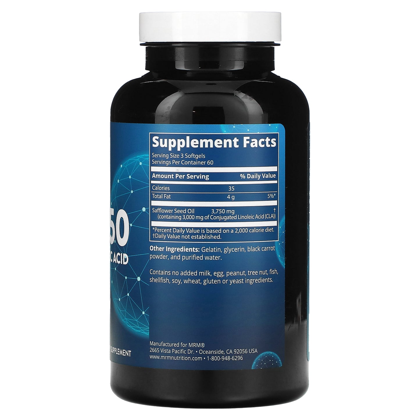 MRM Nutrition, CLA 1250, 180 Softgels