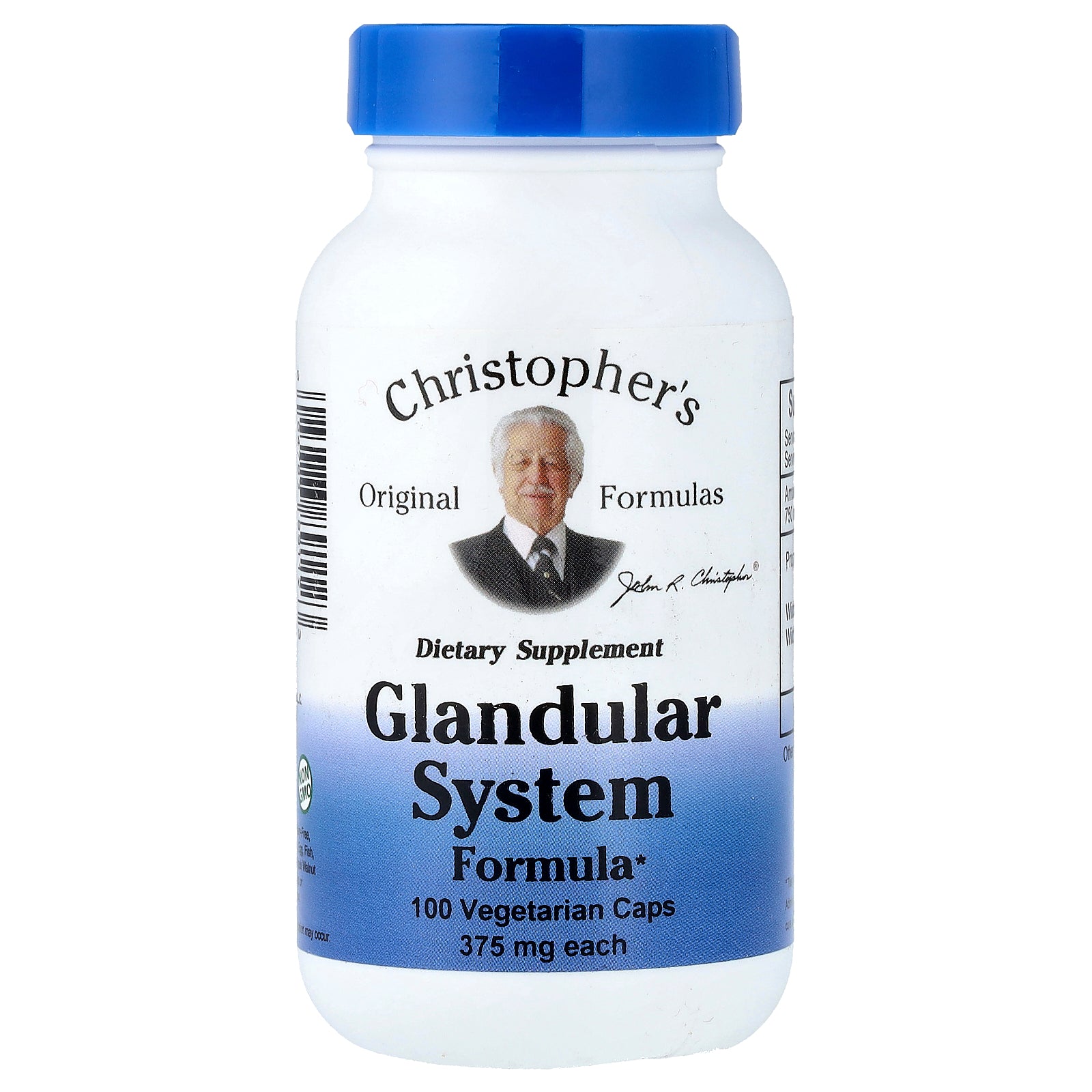 Christopher's Original Formulas, Glandular System Formula, 100 Vegetarian Caps