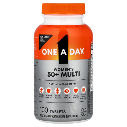 One-A-Day, Women's 50+ Multi, 100 Tablets