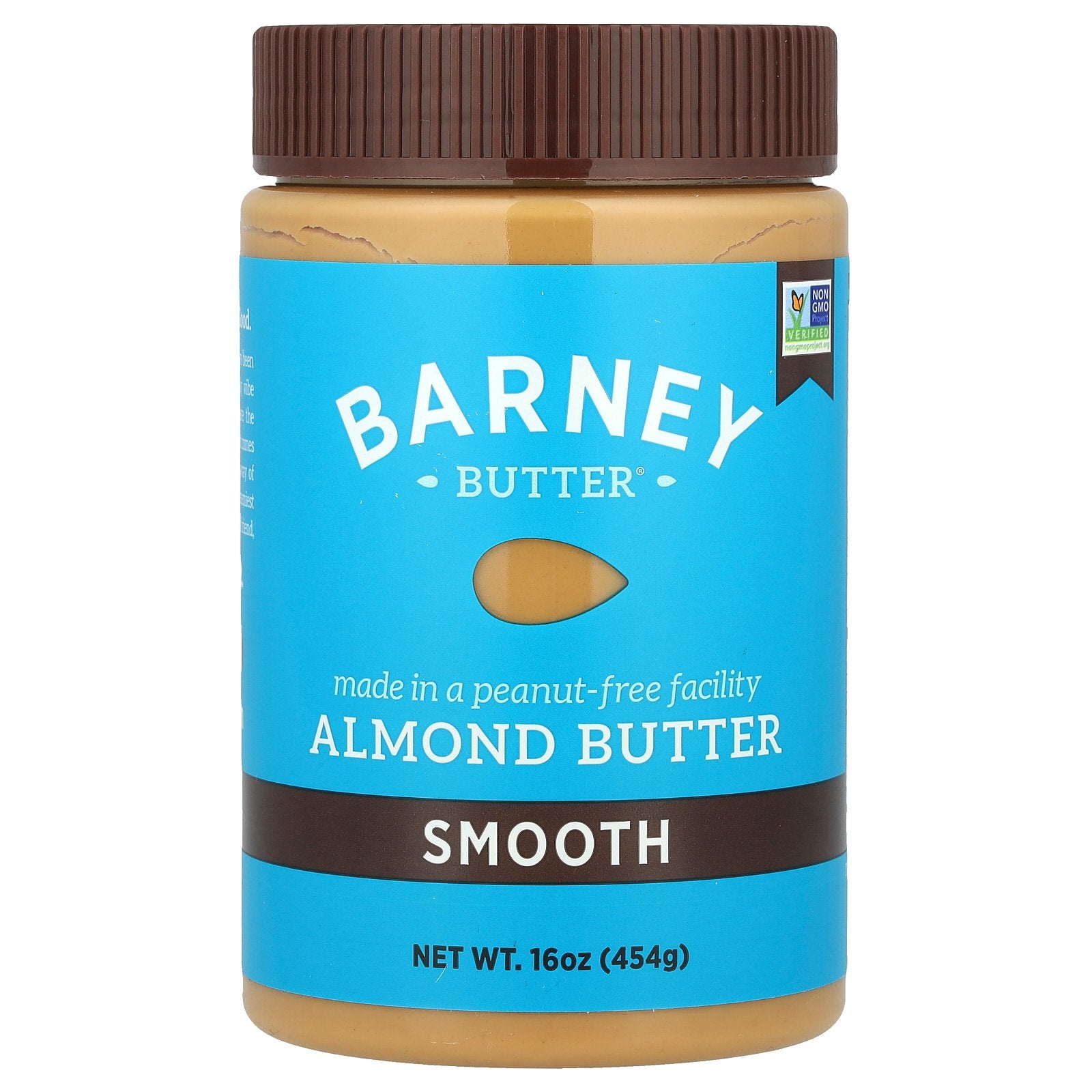 Barney Butter, Almond Butter, Smooth, 16 oz (454 g)