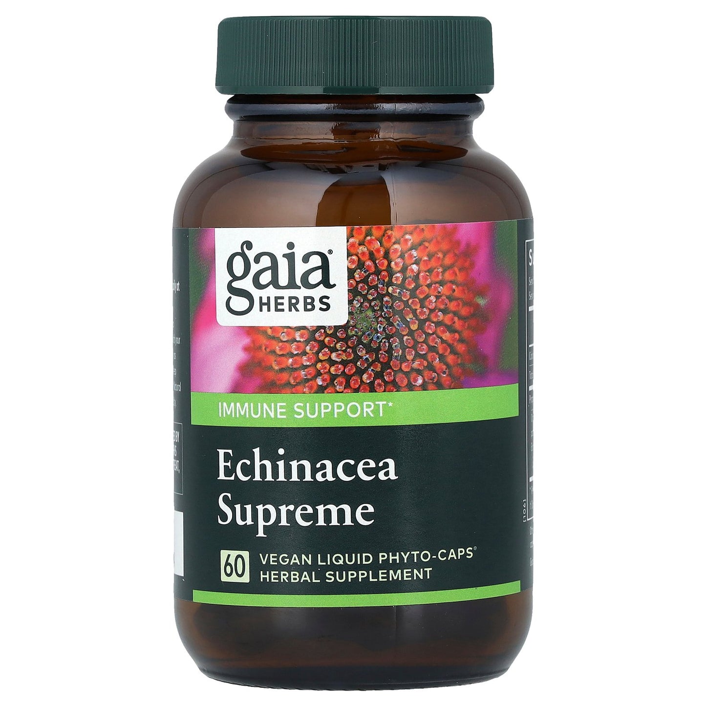 Gaia Herbs, Echinacea Supreme, 60 Liquid Phyto-Caps®